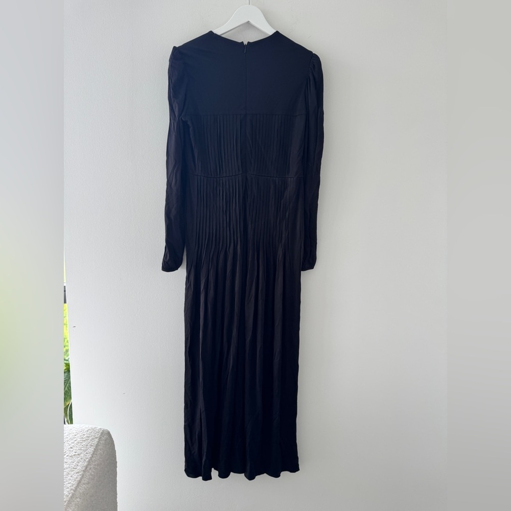FARM RIO Black Long Sleeve Knot Jumpsuit M - Picture 9 of 9